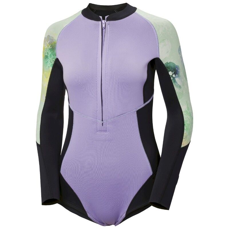 Waterwear Longsleeve Wetsuit - Fato surf mulher