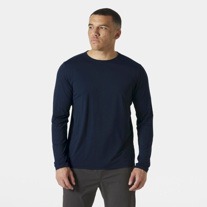 Helly Hansen Shine Solen LS Crew - Tekninen Paita - Miehet | Hardloop