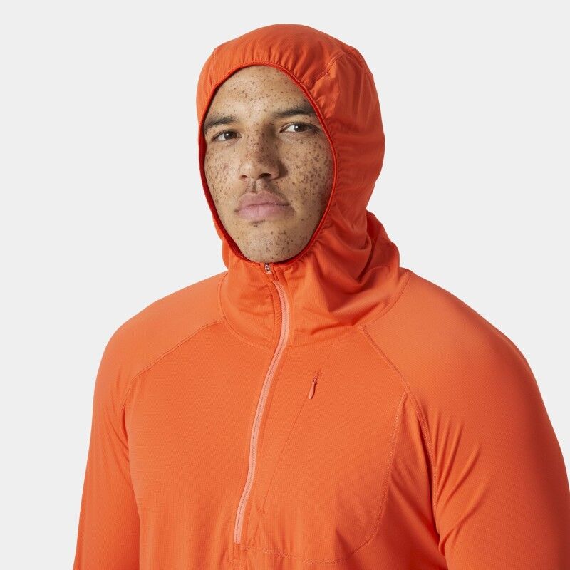 Helly Hansen Shine Solen 1/2 Zip Hoodie - Hoodie - Herrer | Hardloop