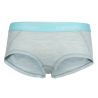 Blizzard Heather / Aqua Splash / Stripe