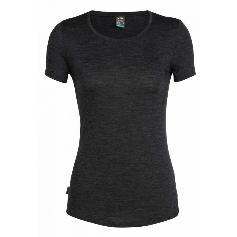 Icebreaker Cool-Lite Sphere Short Sleeve Low Crewe - Merinoshirt - Dames I Hardloop