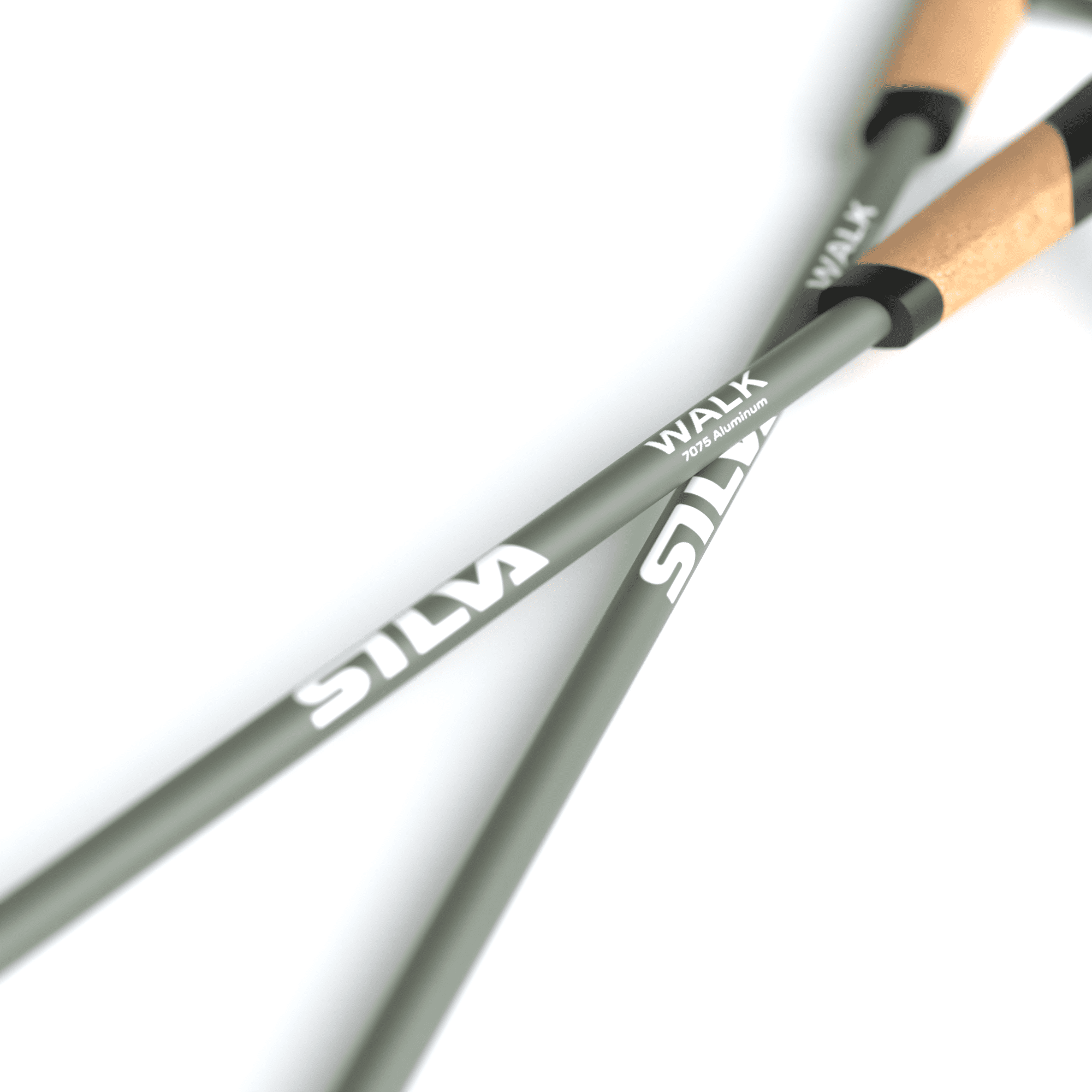 Silva Walking Poles Aluminum Cork - Trekking poles | Hardloop