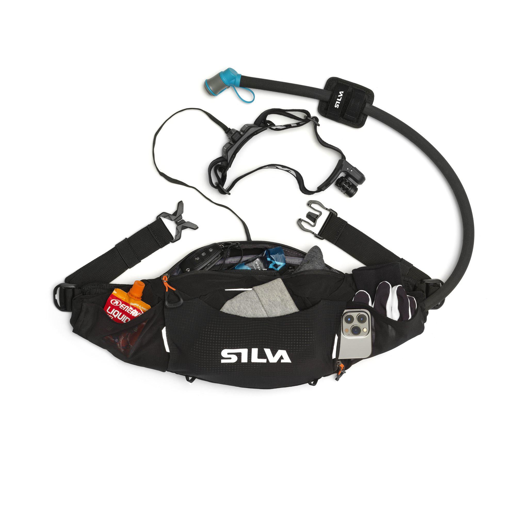 Silva Race Belt 4 - Opasek na nápoje | Hardloop