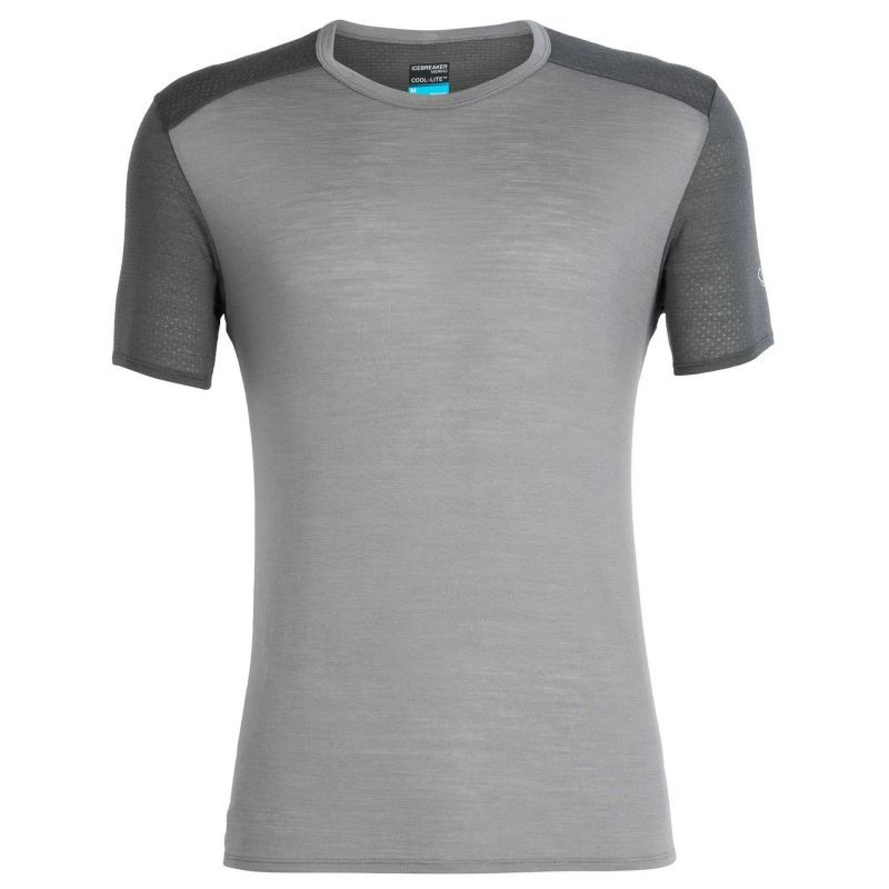 Icebreaker Cool-Lite Amplify Short Sleeve Crewe - Koszulka z wełny Merino męska | Hardloop