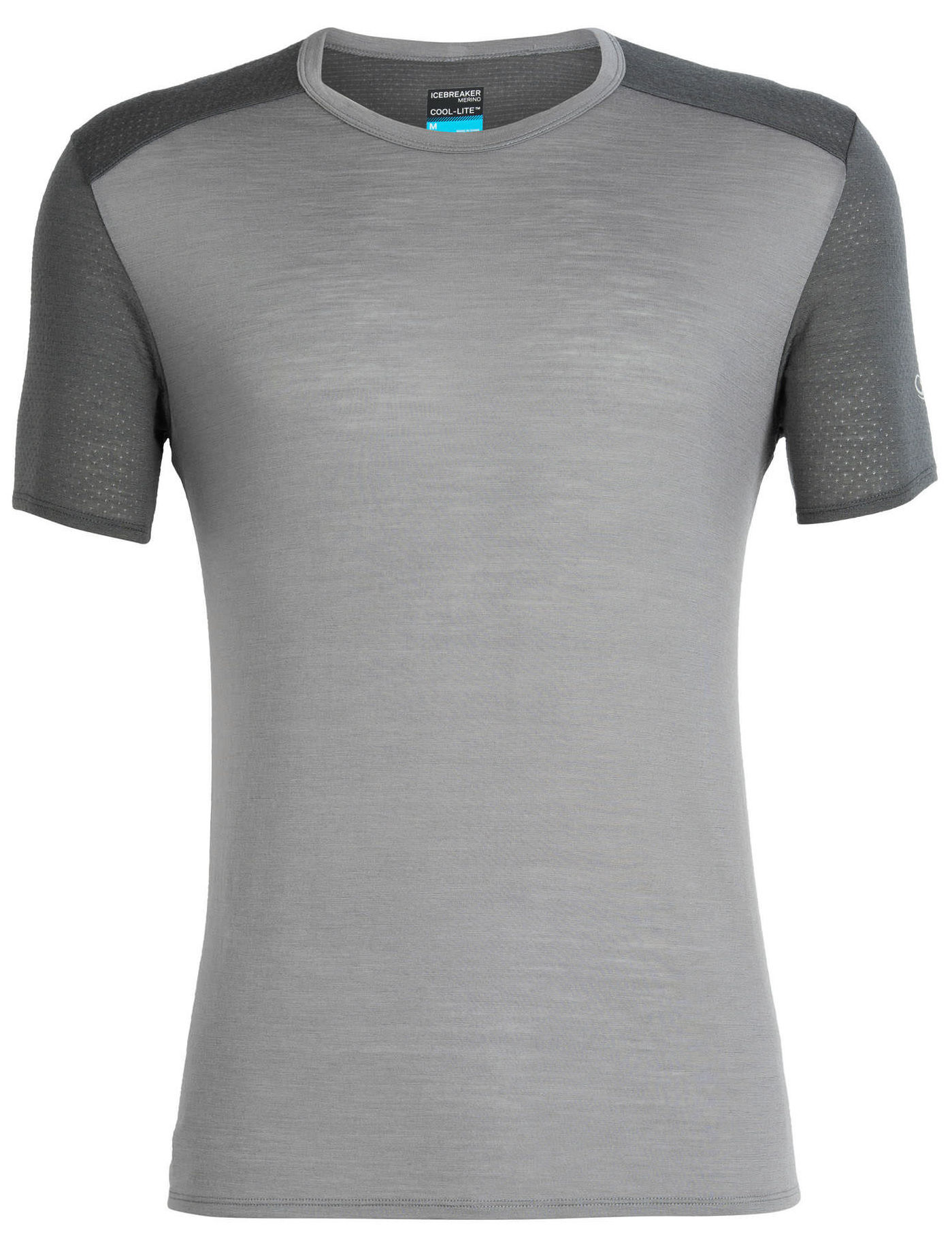 Icebreaker Cool-Lite Amplify Short Sleeve Crewe - T-shirt en laine mérinos homme I Hardloop | Hardloop