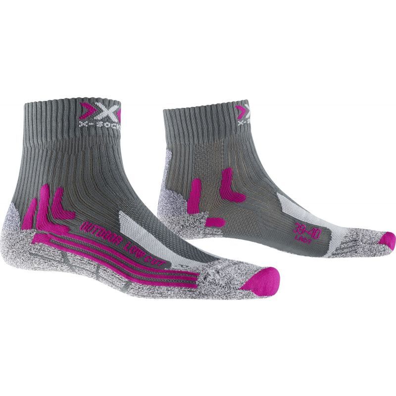 X-SOCKS Trek Outdoor Lady - Chaussettes De Randonnée Femme, Renforcées Et Thermorégulantes - Confort Max, Ampoules Min - Garantie 2 Ans