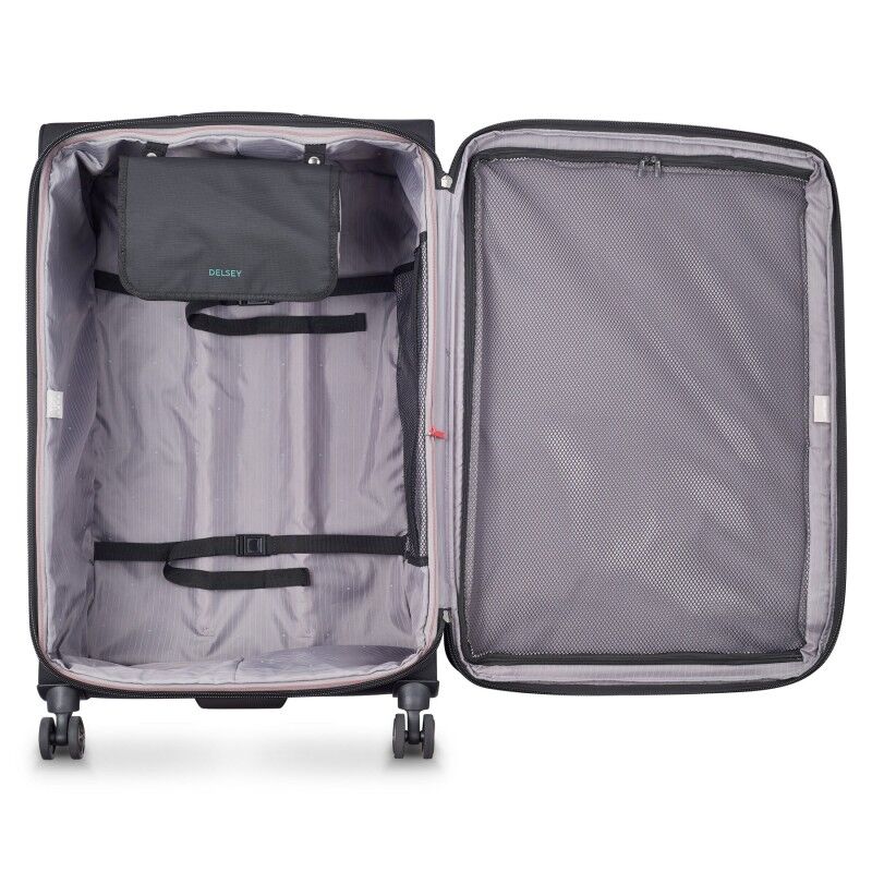 Delsey Helium DLX Soute Extensible - Valise à roulettes | Hardloop
