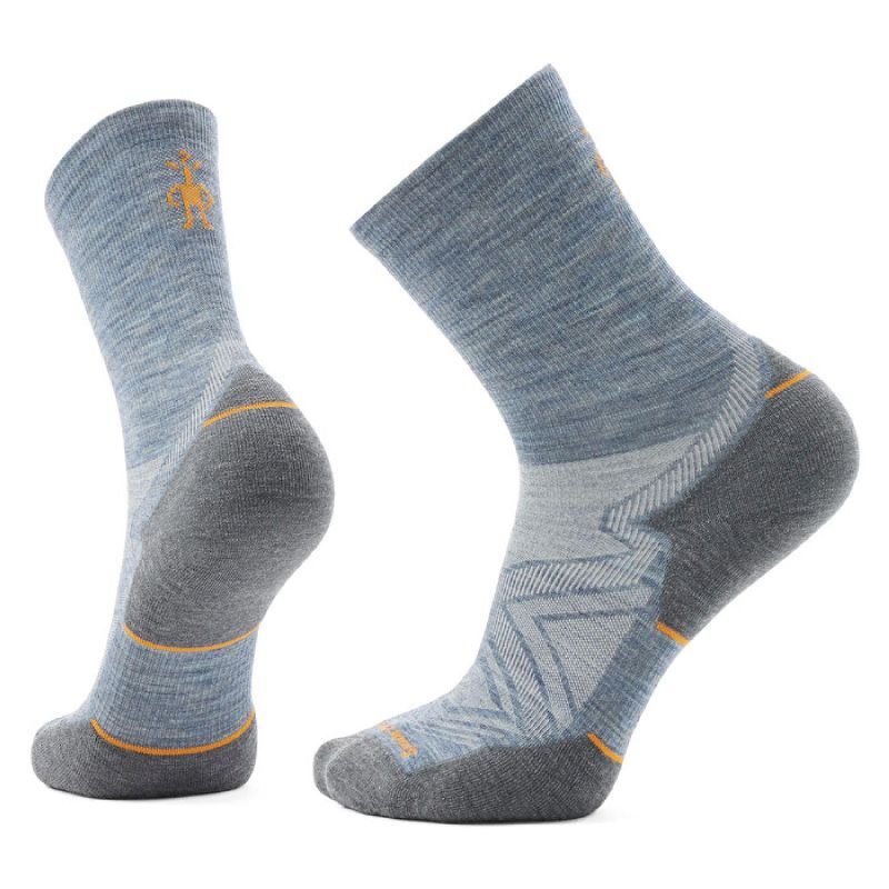 Run Targeted Cushion Mid Crew Socks - Meias de lã merino