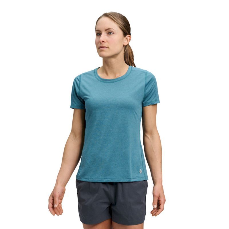 Black Diamond Lightwire SS Tech Tee - T-shirt - Damer | Hardloop