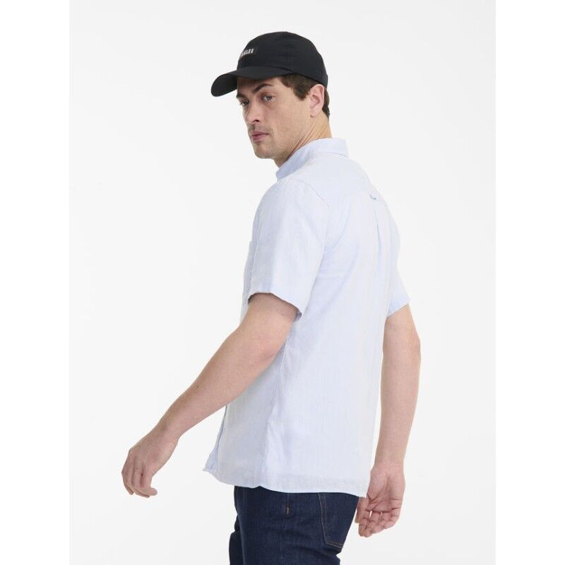 Aigle Chemise Lin Manches Courtes - Camicia - Uomo | Hardloop