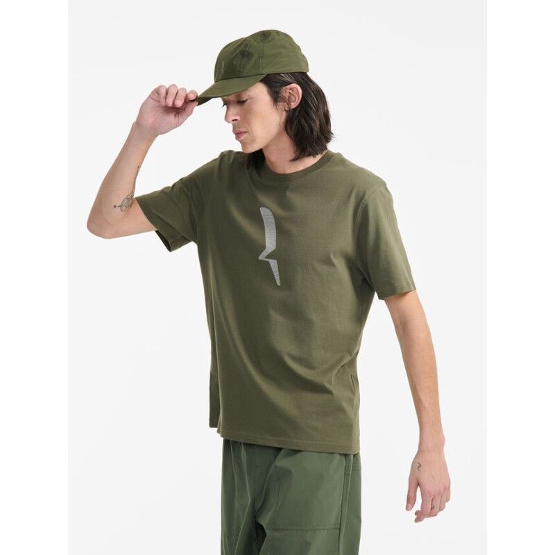 T-shirt Col Rond Imprimé - T-shirt - Herrer