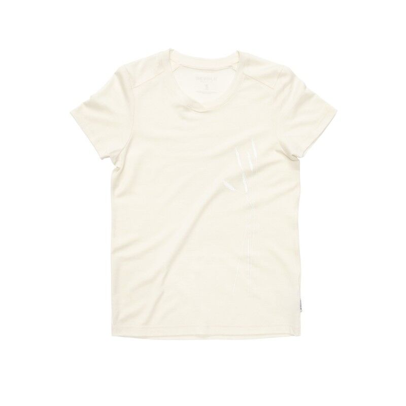 Premium Oats Tee - Camiseta de lã merino mulher