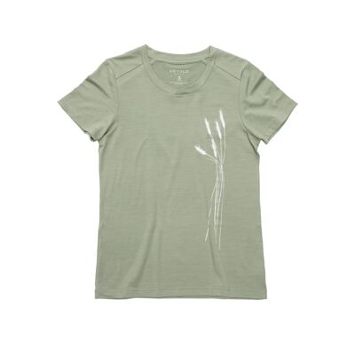 Premium Oats Tee - T-shirt en laine mérinos femme