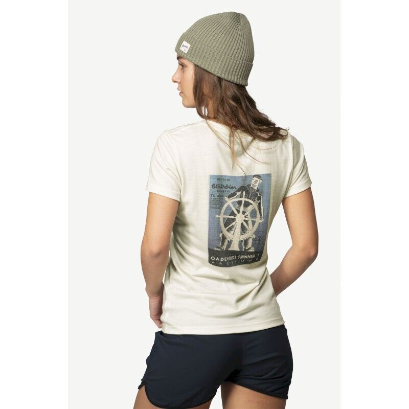 Devold Premium Sailor Tee - Camiseta de merino - Mujer | Hardloop