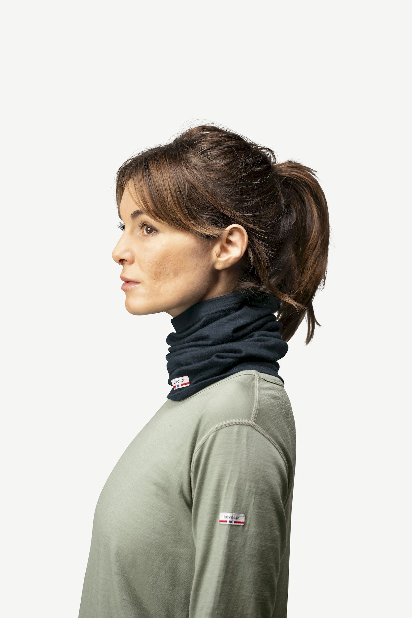 Devold Breeze Plus Merino 200 Headover - Merino wool Neck Gaiter | Hardloop