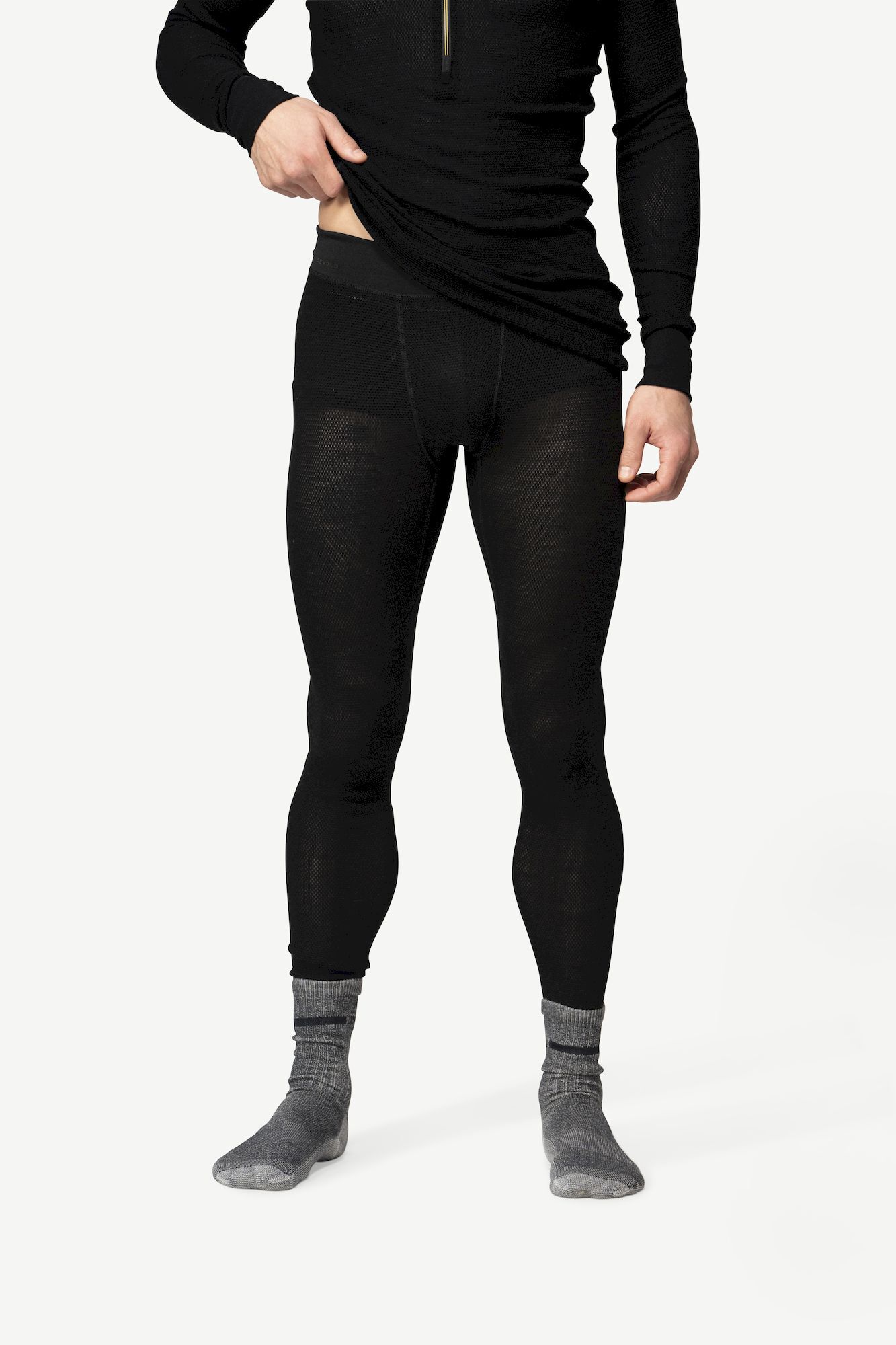 Devold Wool Mesh 190 Longs - Termiczne Rajstopy z wełny merynosa męski | Hardloop
