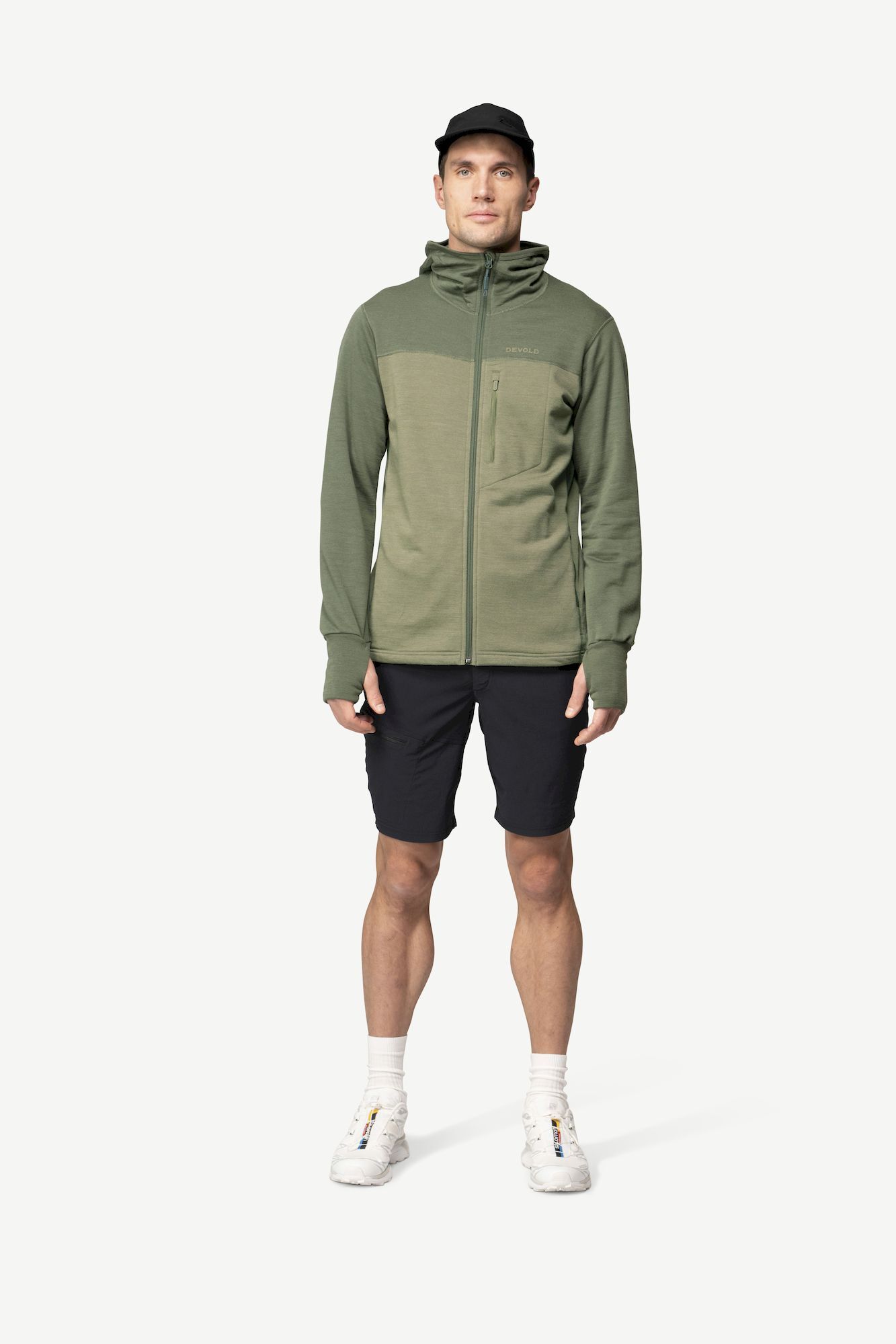 Devold Explorer Merino Hooded Jacket - Merinojacke - Herren | Hardloop