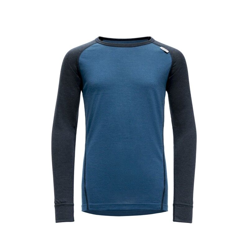 Devold Breeze Merino Shirt Jr - Camiseta de merino - Niños | Hardloop