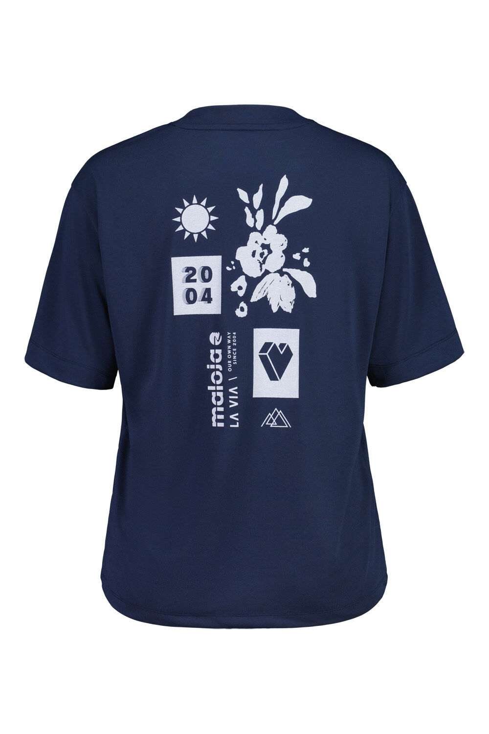 Maloja LenksteinM. Multi 1/2 - T-shirt femme | Hardloop