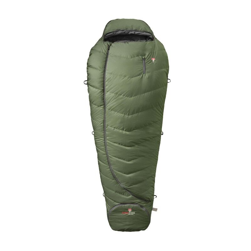 Grüezi Bag Biopod Wolle Survival Ice XXL Wide - Sleeping bag | Hardloop