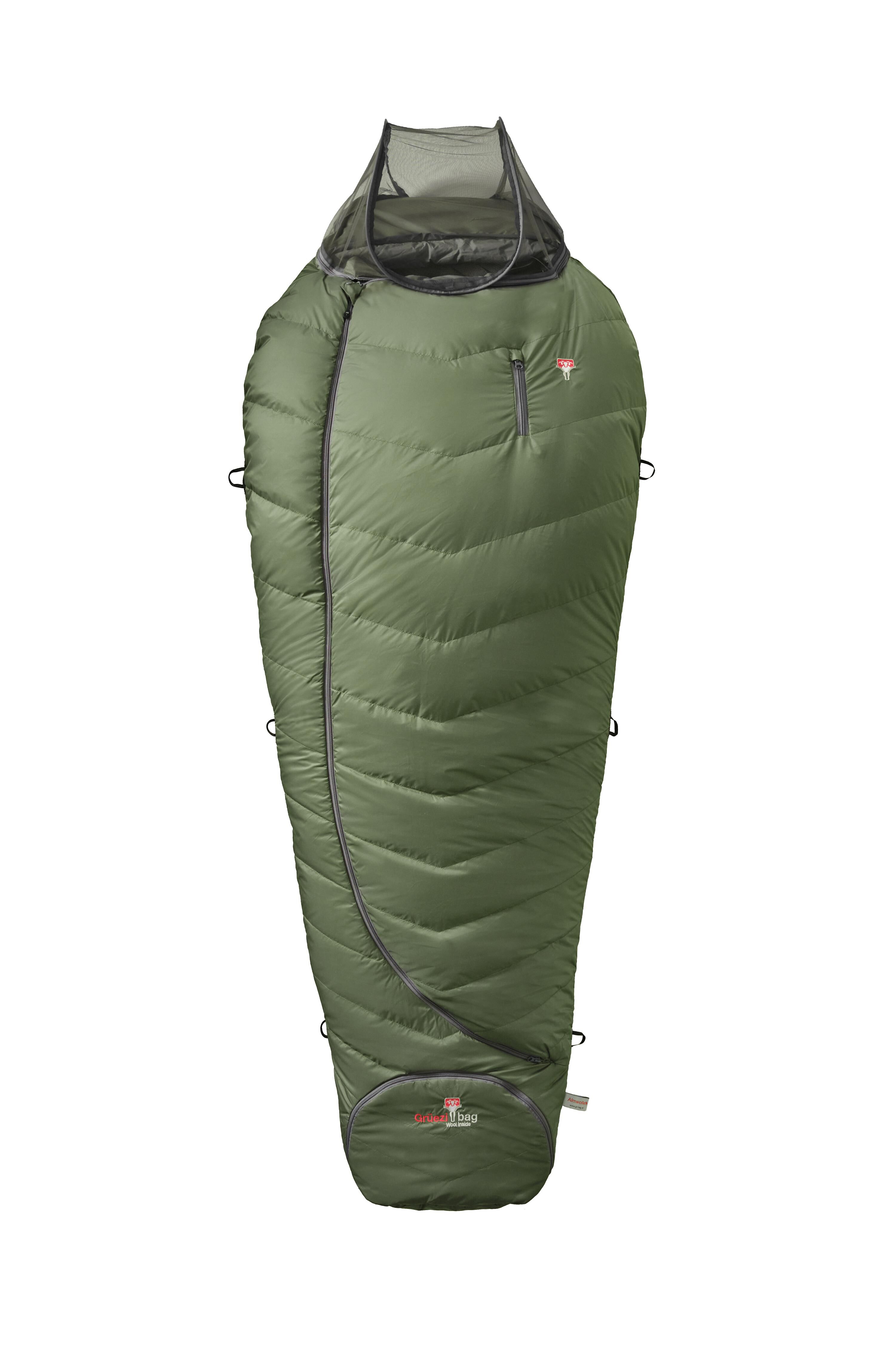 Grüezi Bag Biopod Wolle Survival Ice XXL Wide - Sleeping bag | Hardloop