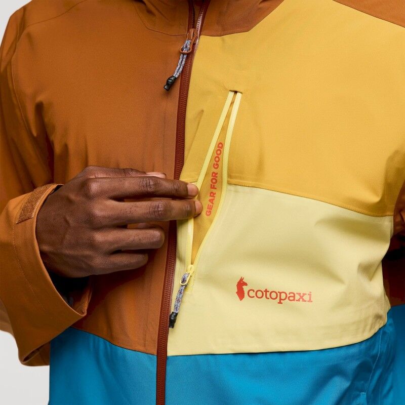 Cotopaxi Impermeo 3L Hooded Shell Jacket - Hardshelljacka - Herr | Hardloop