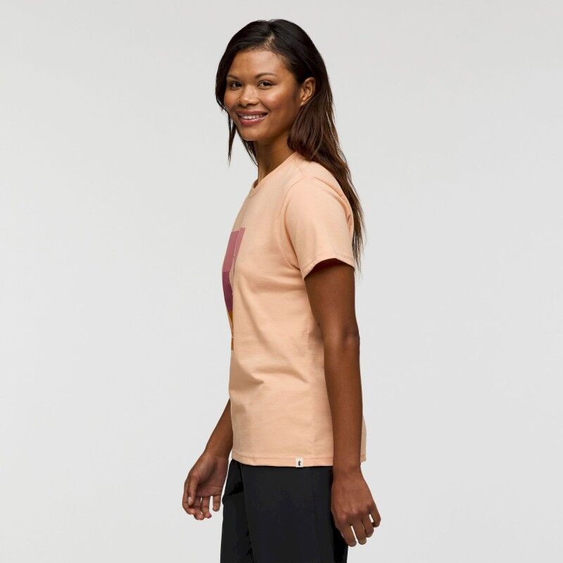 Cotopaxi Llama Block T-Shirt - T-shirt - Dam | Hardloop