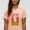 Cotopaxi Llama Block T-Shirt - T-shirt mulher | Hardloop