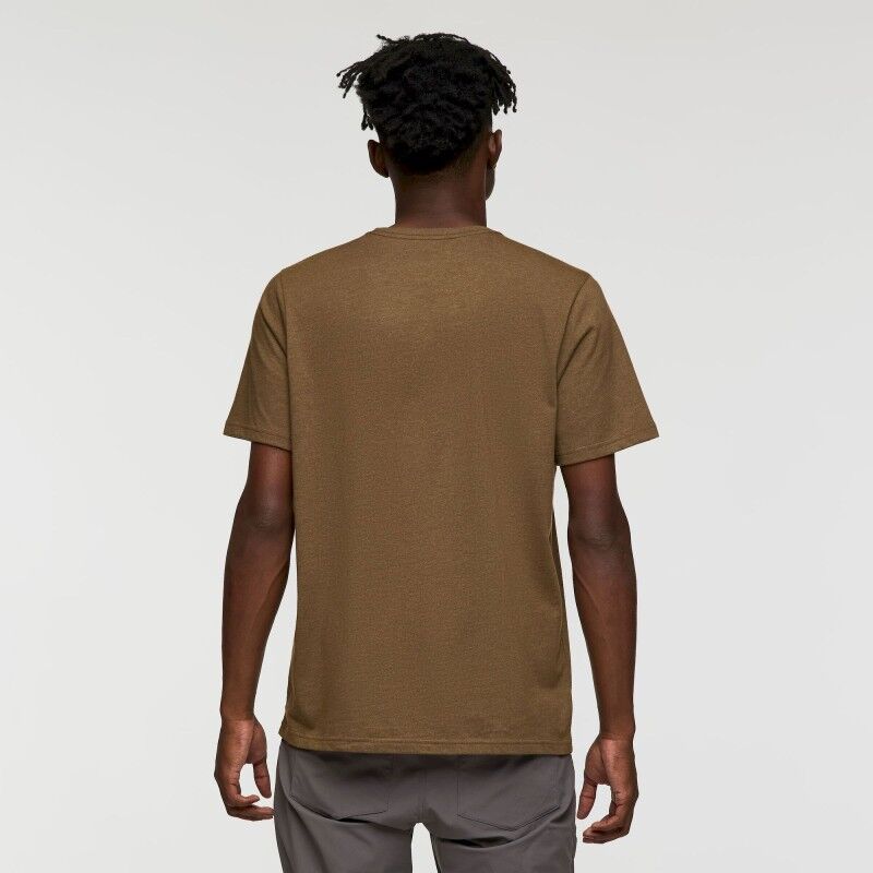 Cotopaxi Llama Block T-Shirt - T-shirt - Heren | Hardloop
