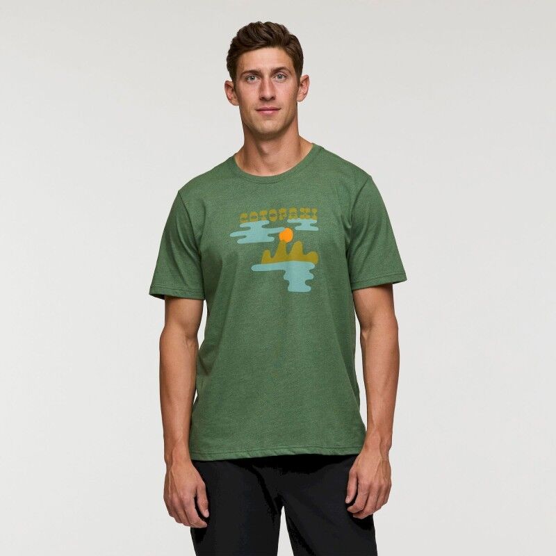 Sunrise Lake - T-shirt - Herrer