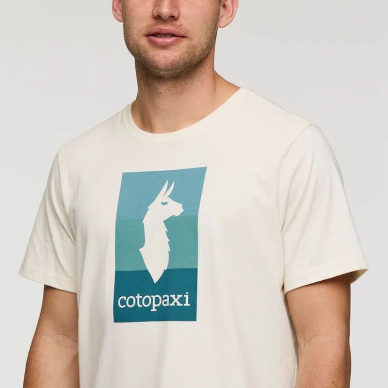 Cotopaxi Llama Block T-Shirt - T-Shirt - Herren | Hardloop