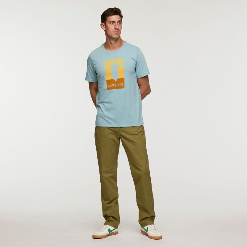 Cotopaxi Llama Block T-Shirt - T-shirt - Herrer | Hardloop