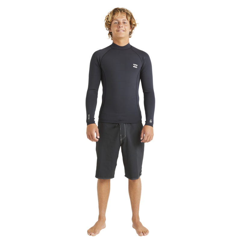Billabong 1/1mm Absolute Natural Jacket - Neopreeni surffaustoppi - Miehet | Hardloop
