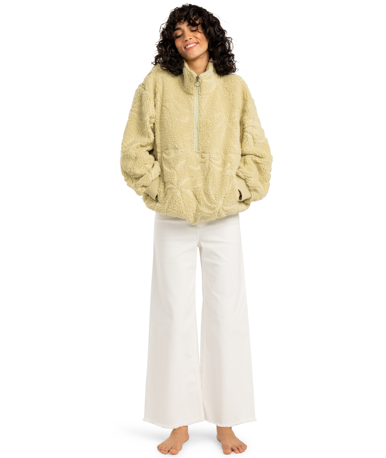 Billabong Time Off Half Zip - Sweatshirt femme | Hardloop