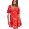 Poppy Red Dancing Ditsy