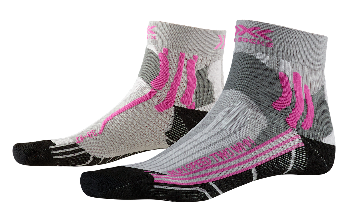 X-Socks Run Speed Two Lady - Chaussettes running femme | Hardloop