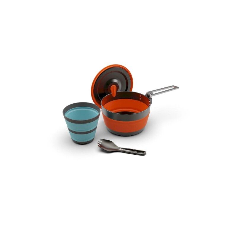 Frontier UL Collapsible One Pot Cook Set 1L Pot 3 pieces - Conjunto de cozinha campismo