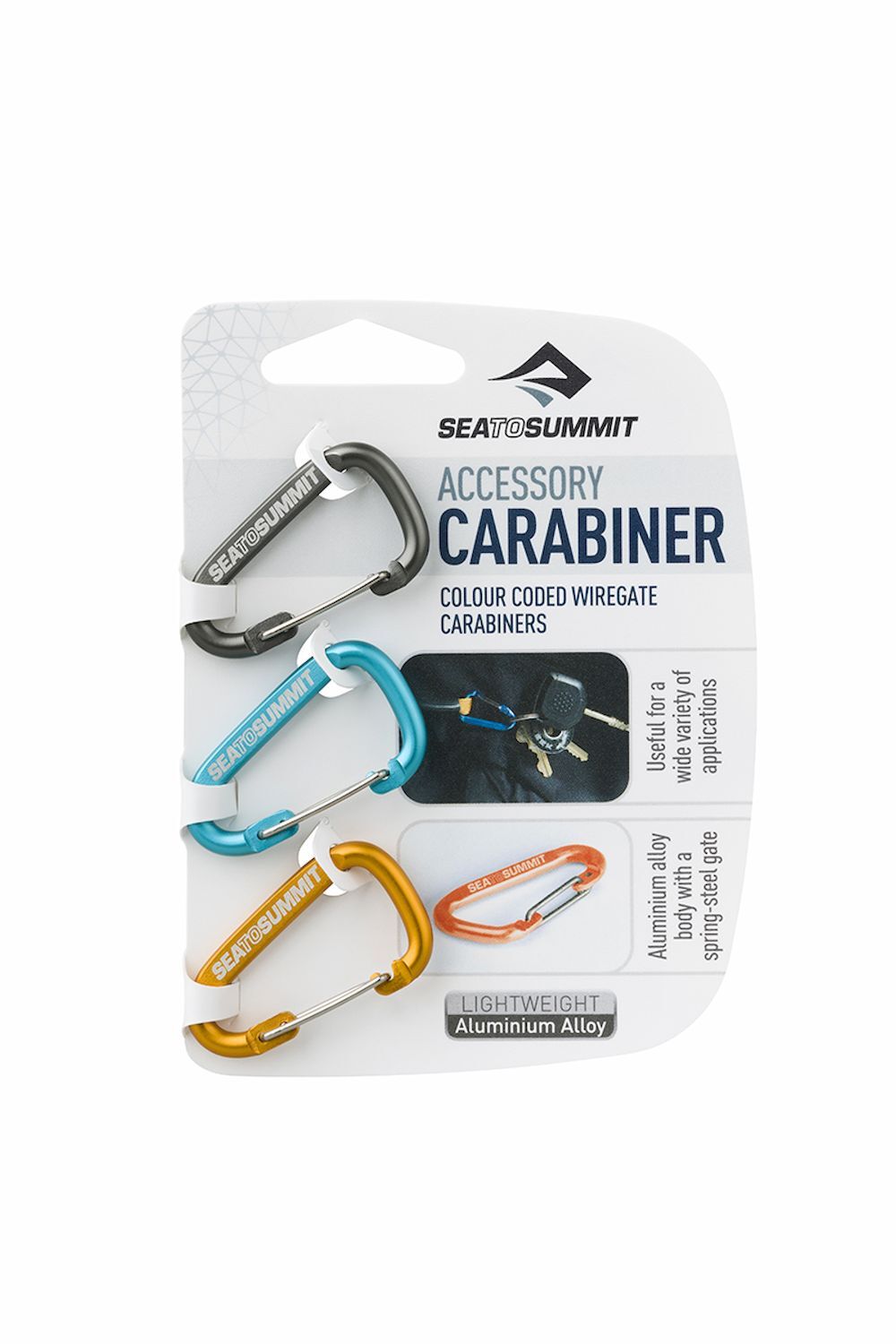 Sea To Summit Accessory Carabiner Set 3 pieces - Akcesoria podróżne | Hardloop
