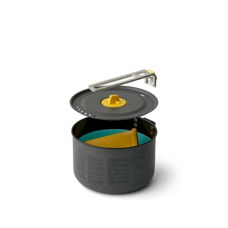 Sea To Summit Frontier UL One Pot Cook Set w/1.3L Pot 3 pieces - Set cucina | Hardloop