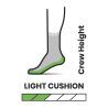 Smartwool Hike Light Cushion Mountain Moon Crew - Chaussettes randonnée femme | Hardloop