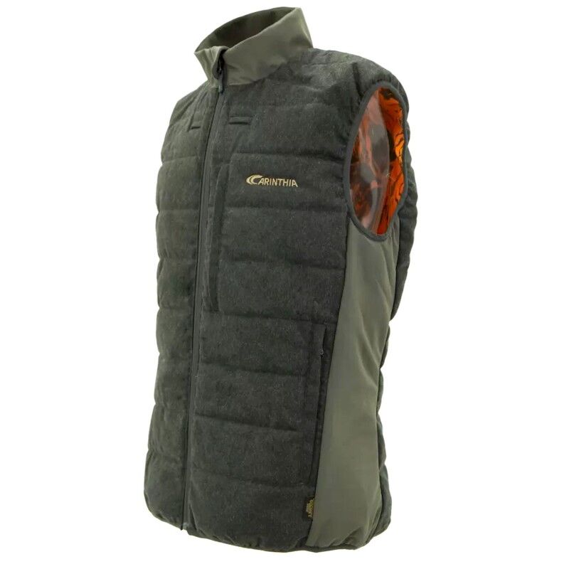 Carinthia G-Loft Ultra Loden Reversible Vest - Pánská péřova bez rukávů | Hardloop