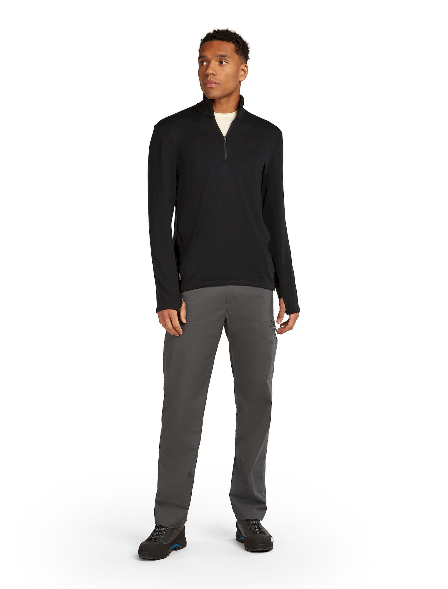 icebreaker Merino Original LS Half Zip - Merinopullover - Herren | Hardloop