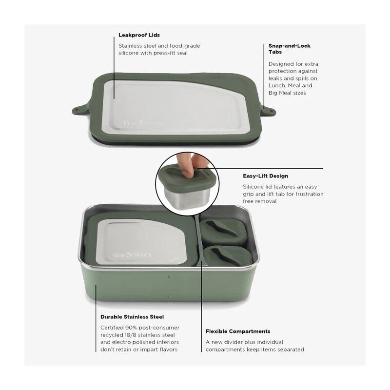 Klean Kanteen Snack Box - Contenitori per alimenti | Hardloop