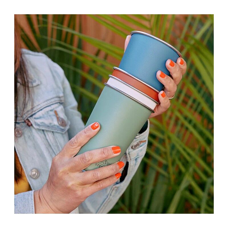 Klean Kanteen Steel Pint 16oz 4 Pack - Kopp | Hardloop