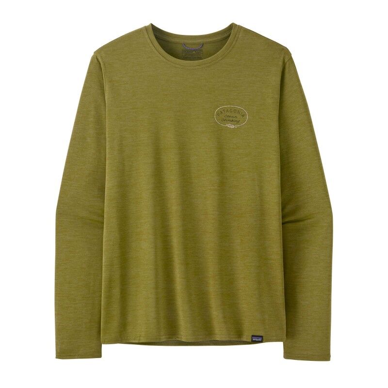 Patagonia Men's Long-Sleeved Cap Cool Daily Graphic Shirt - Lands - T-Shirt - Herren | Hardloop