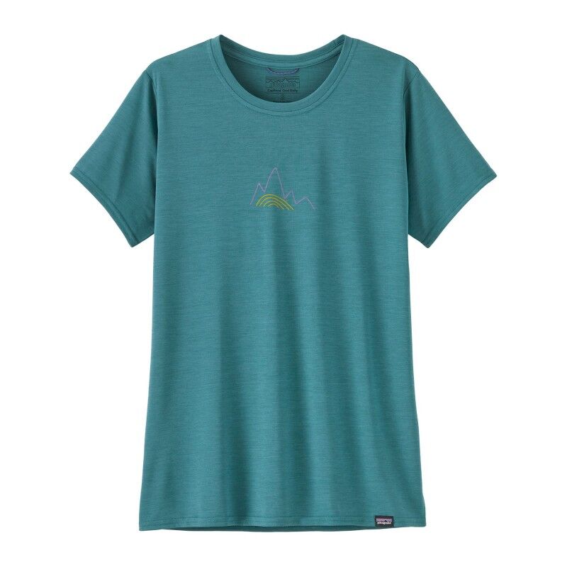 Patagonia Women's Cap Cool Daily Graphic Shirt - Lands - T-shirt damski | Hardloop