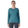 Patagonia Women's Long-Sleeved Cap Cool Daily Graphic Shirt - Waters - T-shirt - Women's | Hardloop