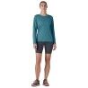 Patagonia Women's Long-Sleeved Cap Cool Daily Graphic Shirt - Waters - T-shirt - Women's | Hardloop