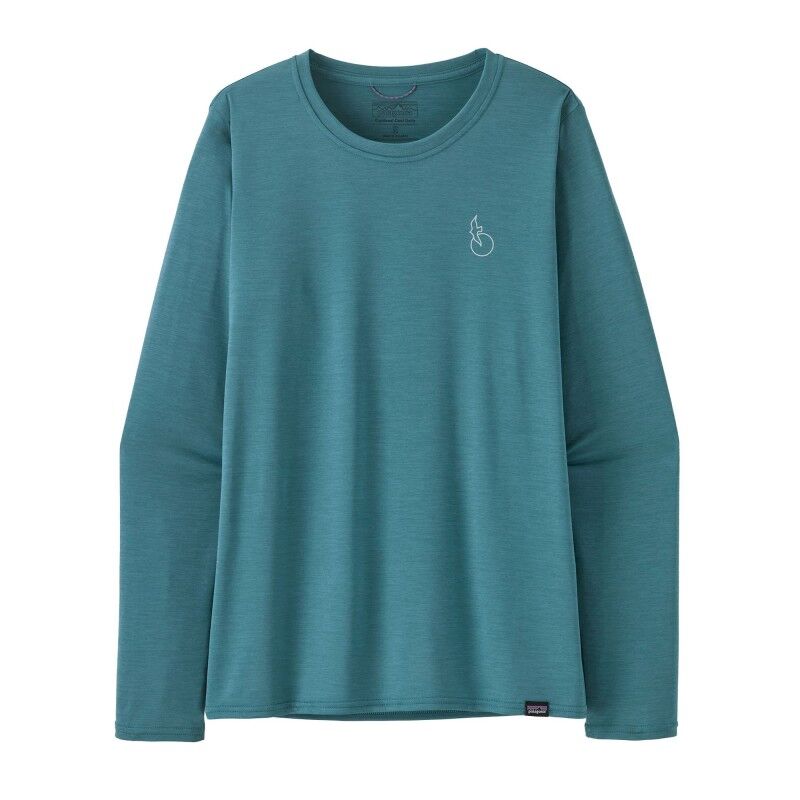 Patagonia Women's Long-Sleeved Cap Cool Daily Graphic Shirt - Waters - T-shirt - Women's | Hardloop