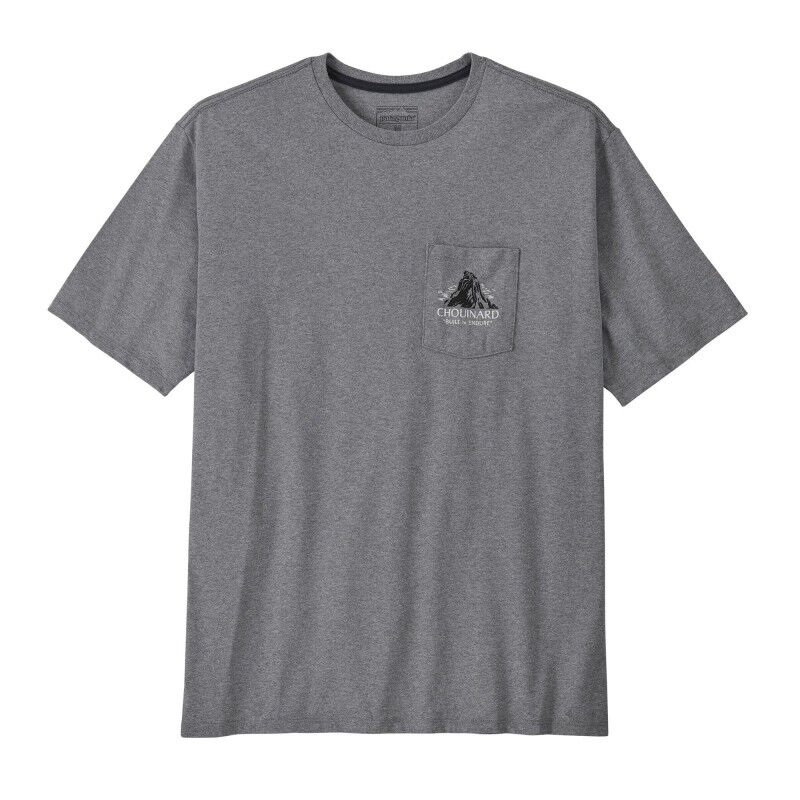 Patagonia Chouinard Crest Pocket Responsibili-Tee - Camiseta - Hombre | Hardloop